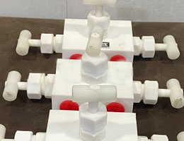 PP 3 WAY MANIFOLD VALVE